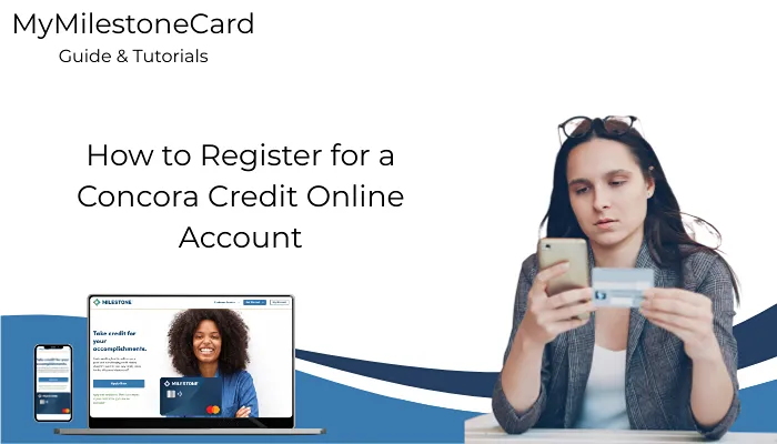 How to Register for a Concora Credit Online Account
